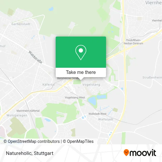 Natureholic map
