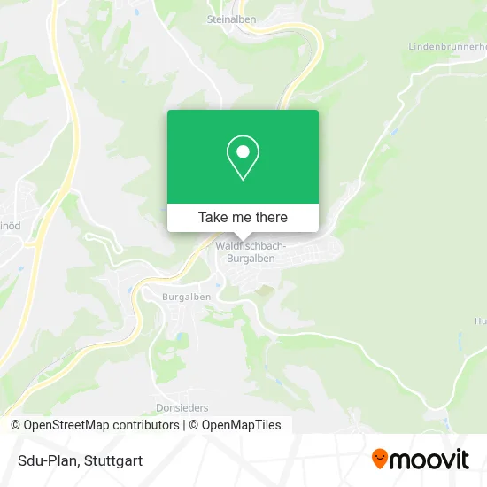 Sdu-Plan map