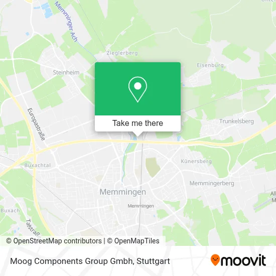 Moog Components Group Gmbh map