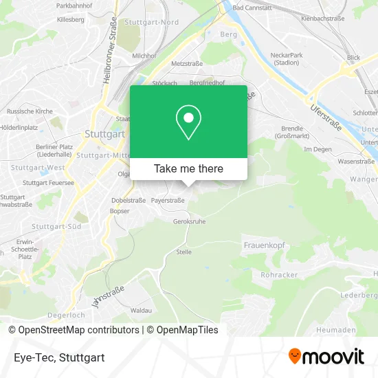Eye-Tec map
