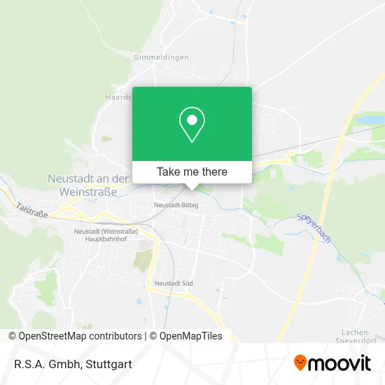 R.S.A. Gmbh map