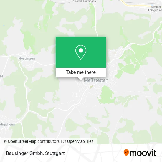 Bausinger Gmbh map