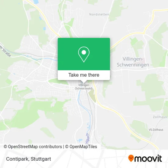 Contipark map