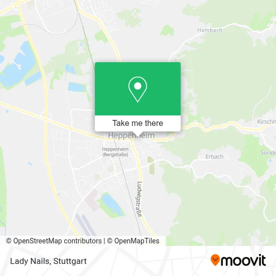 Lady Nails map