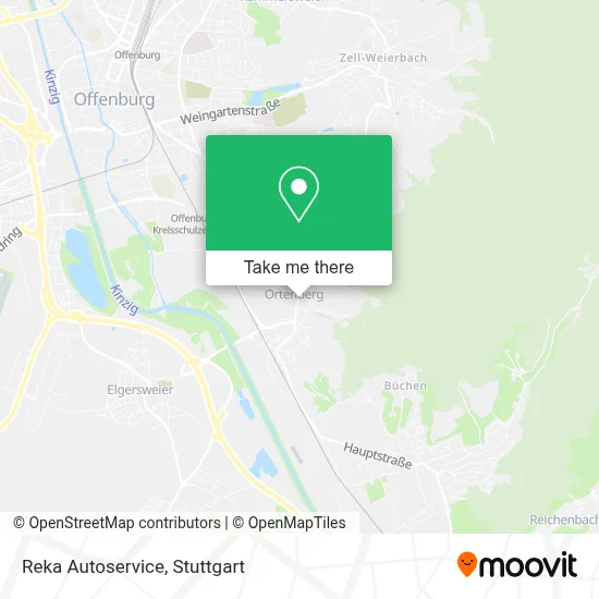 Reka Autoservice map