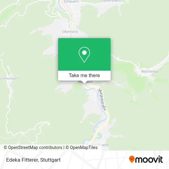 Edeka Fitterer map