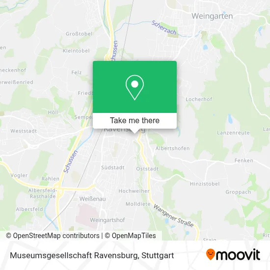 Museumsgesellschaft Ravensburg map