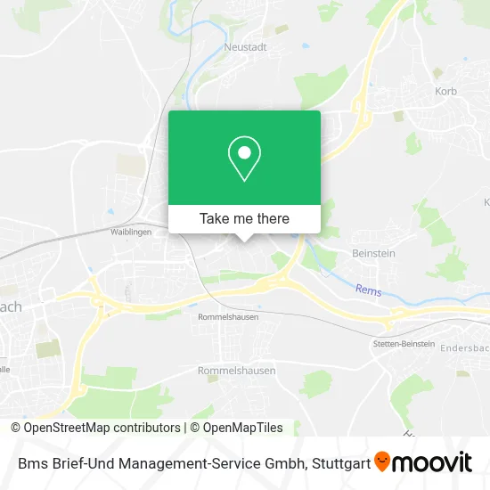 Bms Brief-Und Management-Service Gmbh map