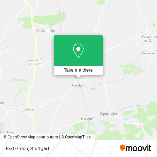 Bsd Gmbh map