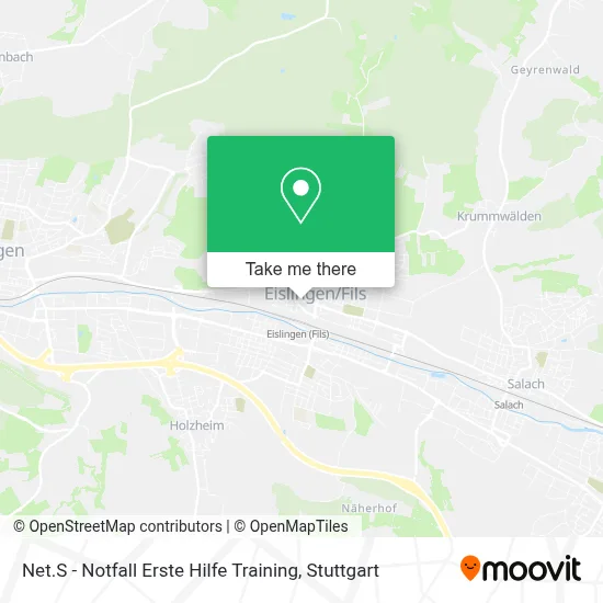 Net.S - Notfall Erste Hilfe Training map