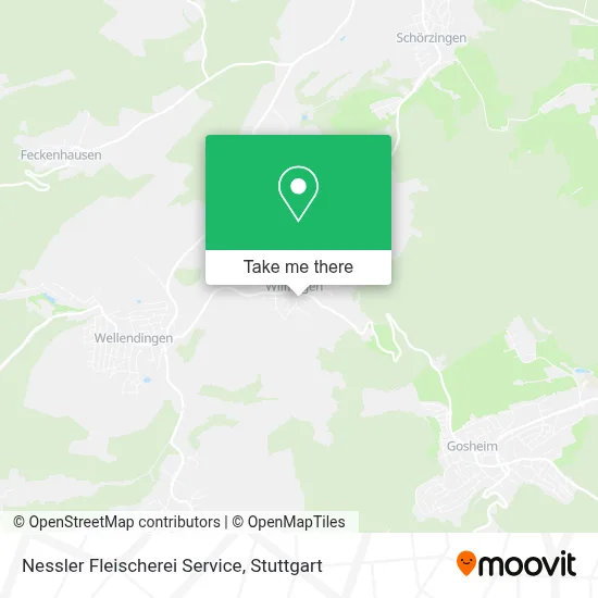 Nessler Fleischerei Service map