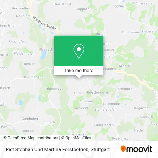 Rist Stephan Und Martina Forstbetrieb map