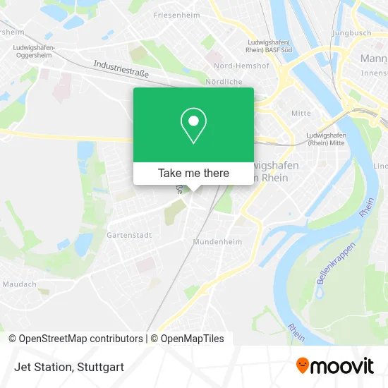 Jet Station map