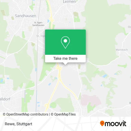 Rewe map