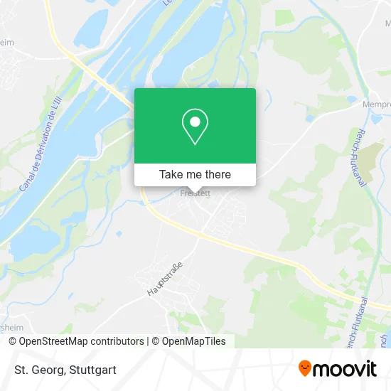 St. Georg map