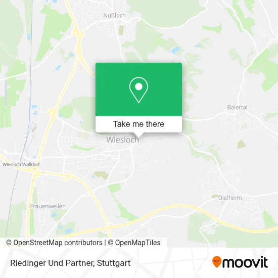 Riedinger Und Partner map