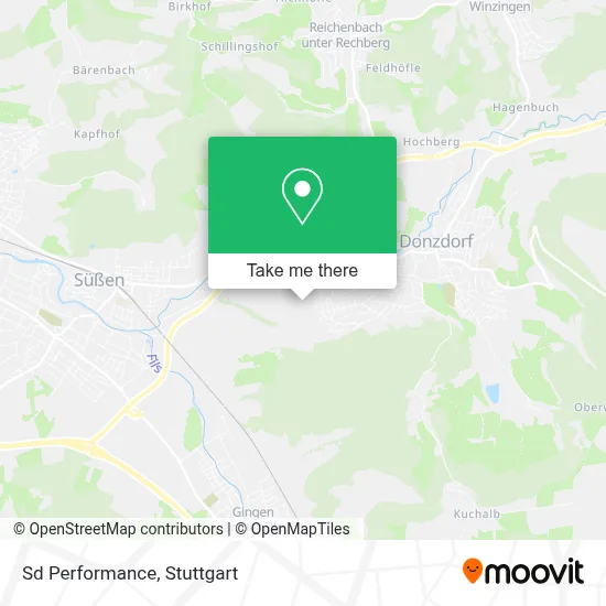 Sd Performance map