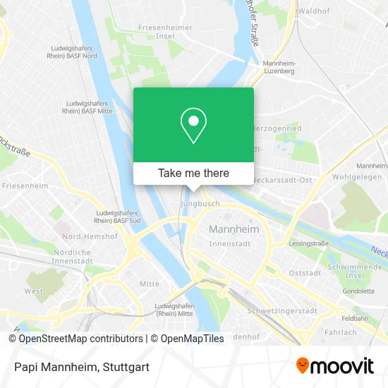 Papi Mannheim map