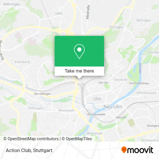 Action Club map