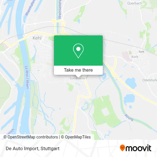 De Auto Import map