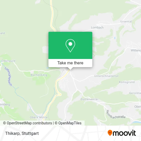 Thikarp map