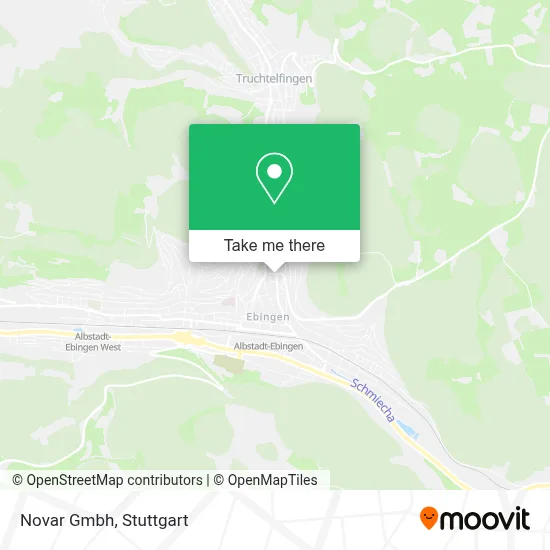 Novar Gmbh map