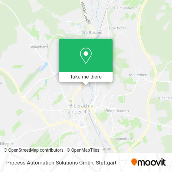 Process Automation Solutions Gmbh map