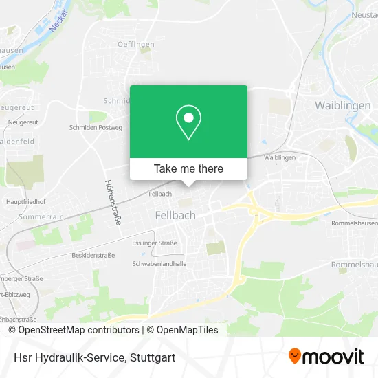 Hsr Hydraulik-Service map