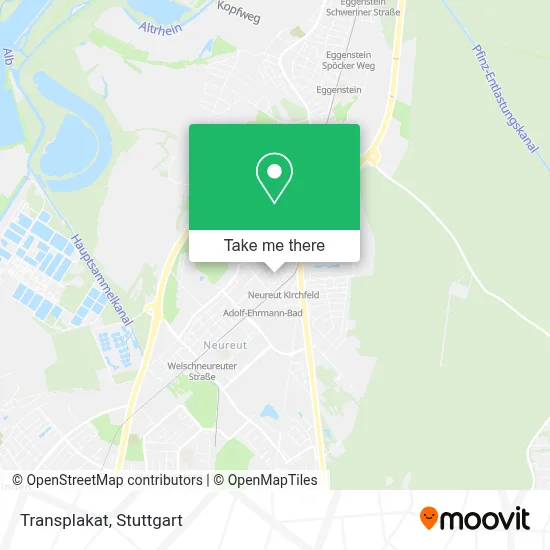 Transplakat map