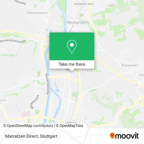 Matratzen Direct map