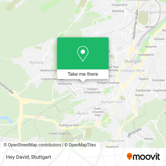 Hey David map