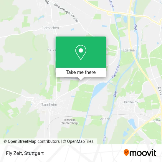Fly Zeit map