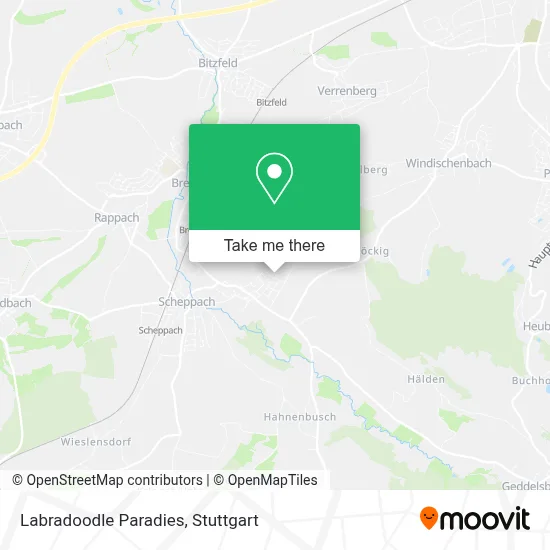 Labradoodle Paradies map