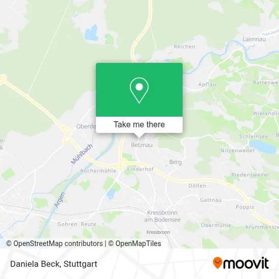 Daniela Beck map