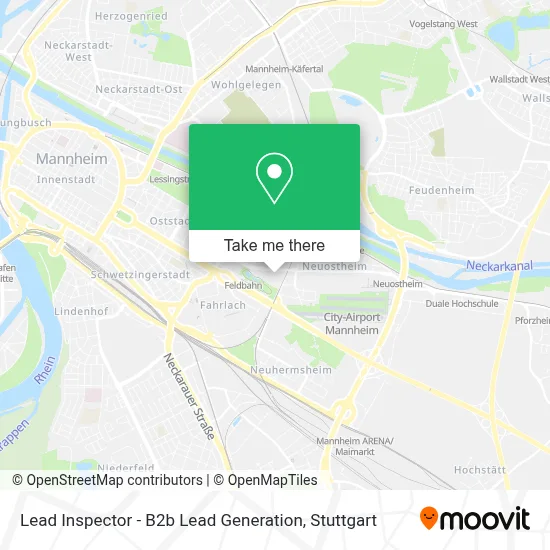 Lead Inspector - B2b Lead Generation map