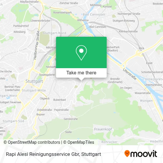 Rapi Alesi Reinigungsservice Gbr map