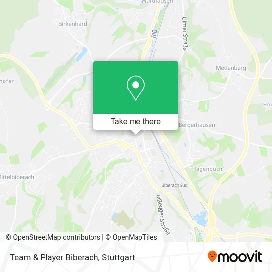 Team & Player Biberach map
