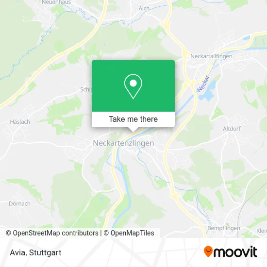 Avia map