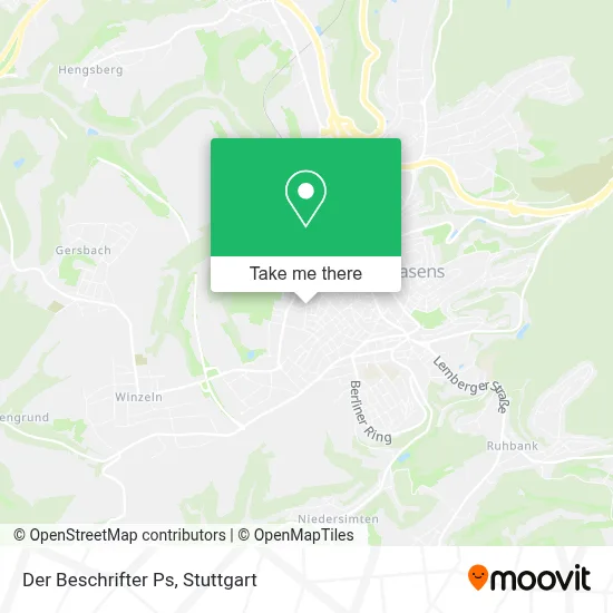 Der Beschrifter Ps map