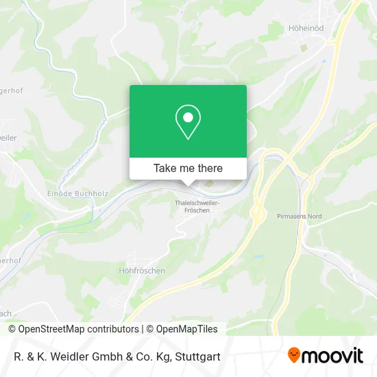 R. & K. Weidler Gmbh & Co. Kg map