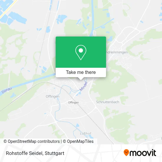 Rohstoffe Seidel map
