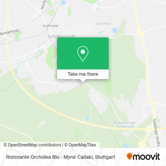 Ristorante Orchidea Blu - Mynir Callaki map