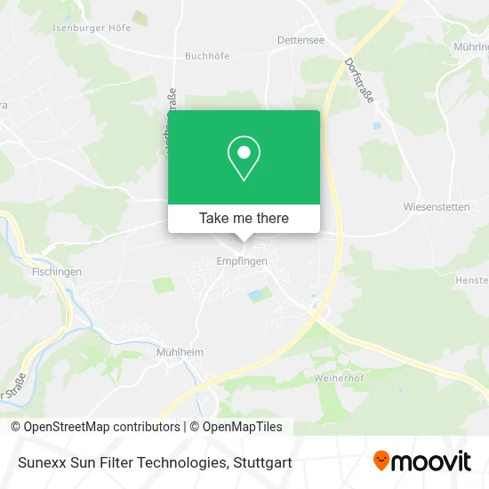 Sunexx Sun Filter Technologies map