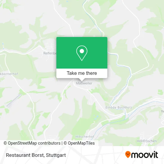 Restaurant Borst map