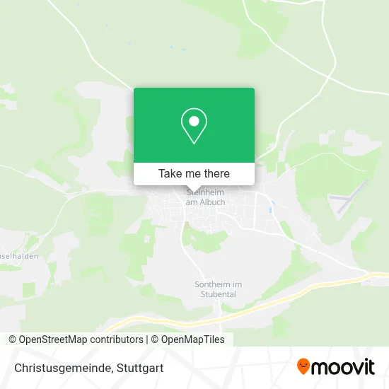 Christusgemeinde map