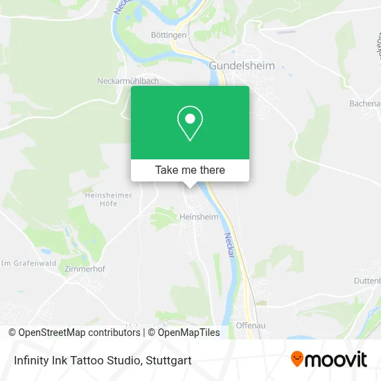 Infinity Ink Tattoo Studio map