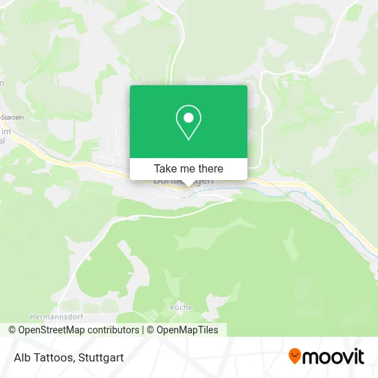 Alb Tattoos map