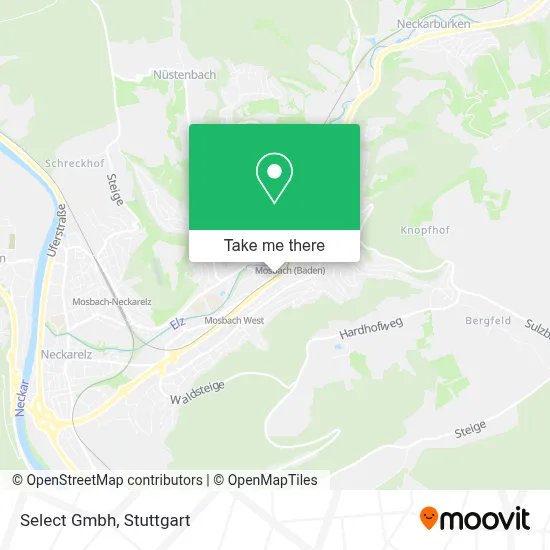 Select Gmbh map