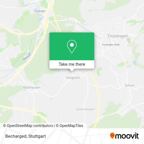 Becharged map