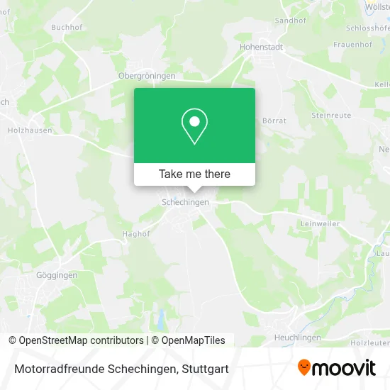 Motorradfreunde Schechingen map